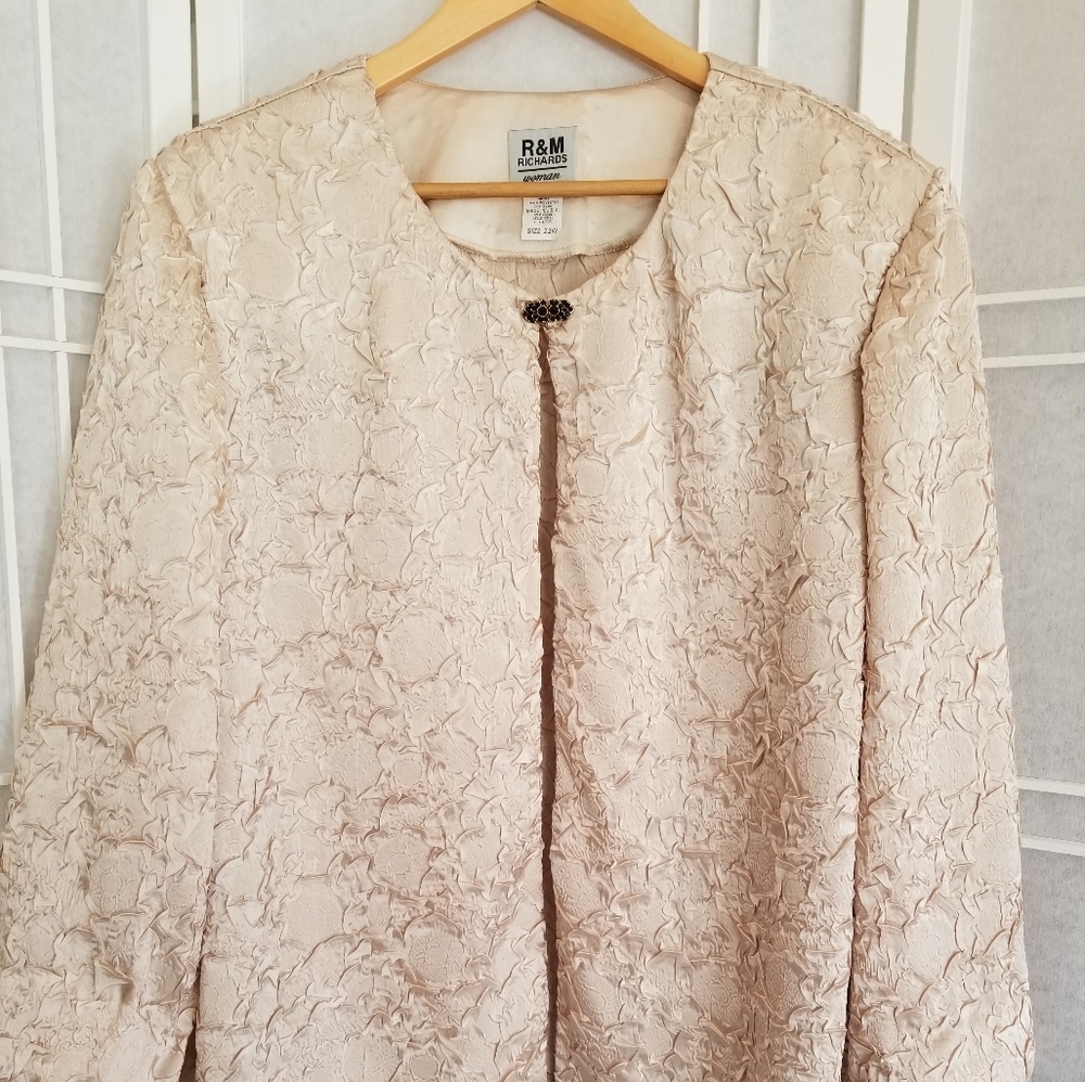R&M RICHARDS party event jacket